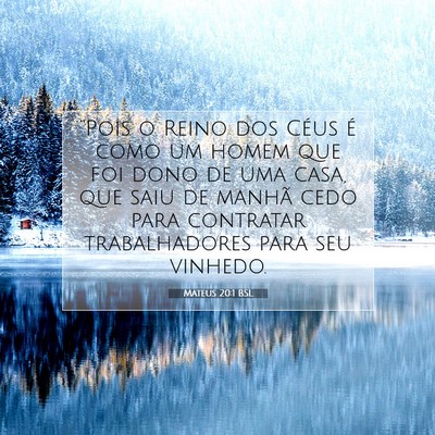 Mateus 20:1 BSL Imagem do Versículo Bíblico