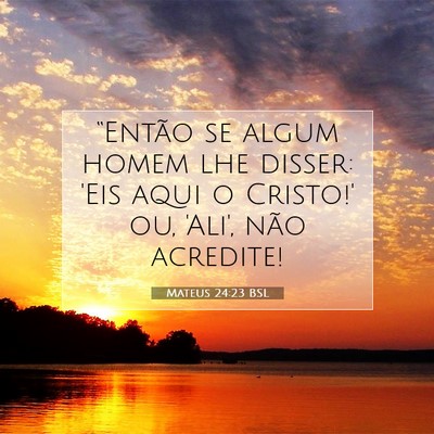 Mateus 24:23 BSL Imagem do Versículo Bíblico