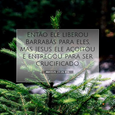 Mateus 27:26 BSL Imagem do Versículo Bíblico