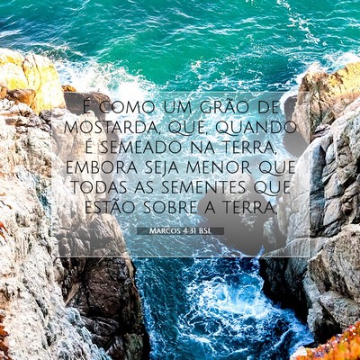 Marcos 4:31 BSL Imagem do Versículo Bíblico