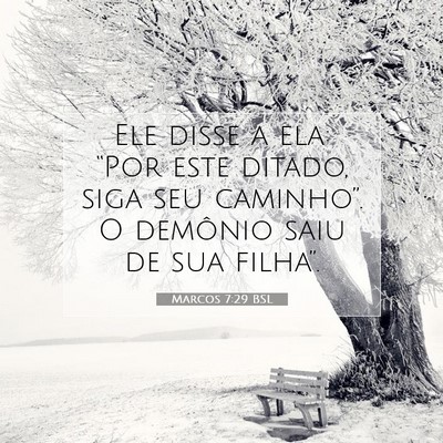 Marcos 7:29 BSL Imagem do Versículo Bíblico