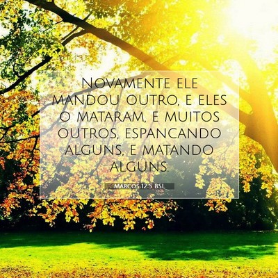 Marcos 12:5 BSL Imagem do Versículo Bíblico