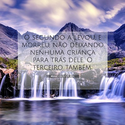 Marcos 12:21 Versículo Bíblico Explicado