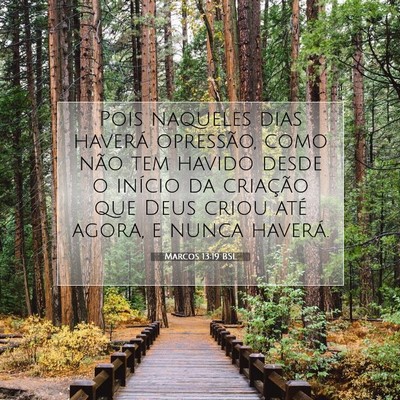 Marcos 13:19 BSL Imagem do Versículo Bíblico