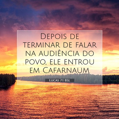 Lucas 7:1 Versículo Bíblico Explicado