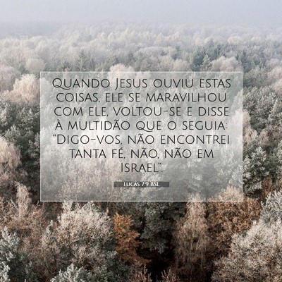 Lucas 7:9 Versículo Bíblico Explicado