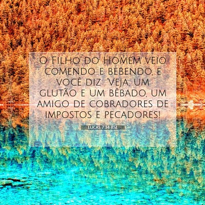 Lucas 7:34 Versículo Bíblico Explicado