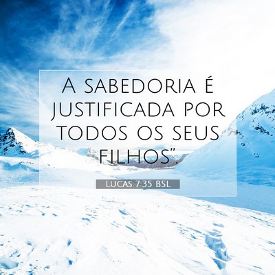 Lucas 7:35 Versículo Bíblico Explicado