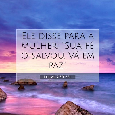 Lucas 7:50 Versículo Bíblico Explicado