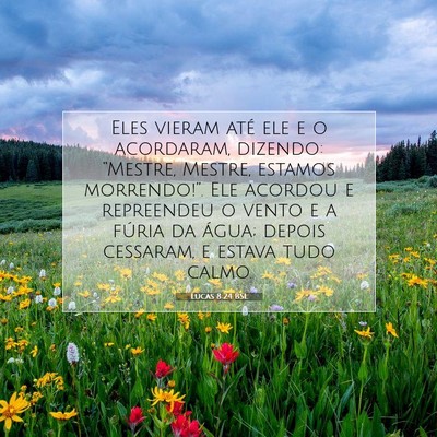Lucas 8:24 BSL Imagem do Versículo Bíblico
