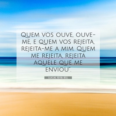 Lucas 10:16 Versículo Bíblico Explicado