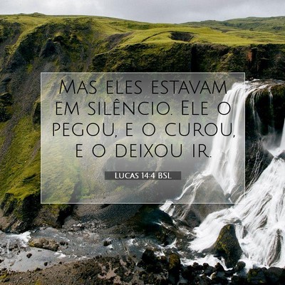 Lucas 14:4 Versículo Bíblico Explicado