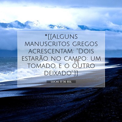 Lucas 17:36 Versículo Bíblico Explicado