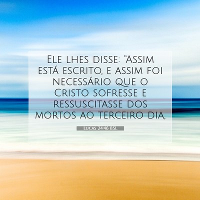 Lucas 24:46 BSL Imagem do Versículo Bíblico