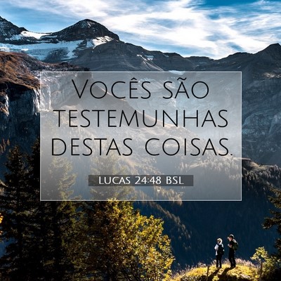 Lucas 24:48 BSL Imagem do Versículo Bíblico