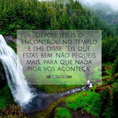 João 5:14 Versículo Bíblico Explicado