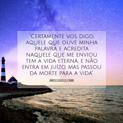 João 5:24 BSL Imagem do Versículo Bíblico