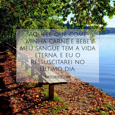 João 6:54 BSL Imagem do Versículo Bíblico