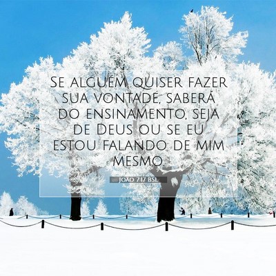 João 7:17 Versículo Bíblico Explicado