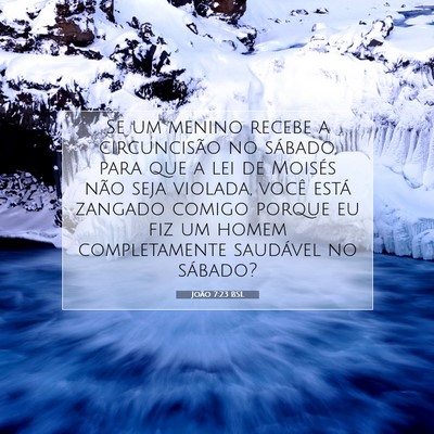 João 7:23 Versículo Bíblico Explicado