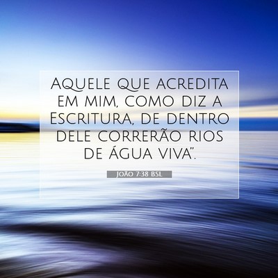 João 7:38 Versículo Bíblico Explicado