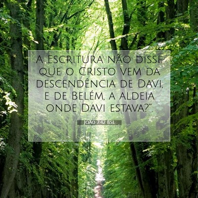 João 7:42 BSL Imagem do Versículo Bíblico