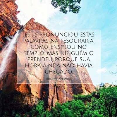 João 8:20 BSL Imagem do Versículo Bíblico