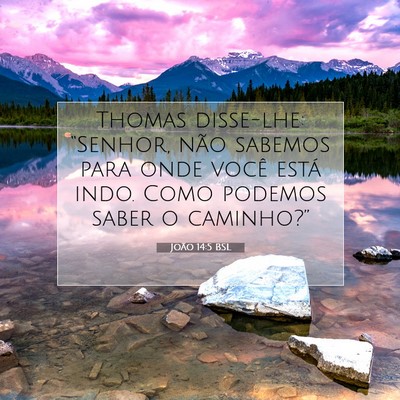 João 14:5 Versículo Bíblico Explicado