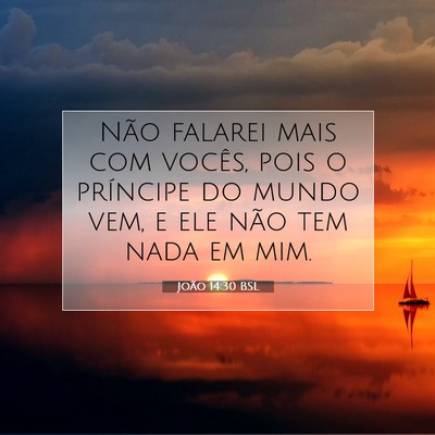 João 14:30 Versículo Bíblico Explicado