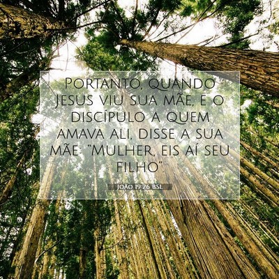 João 19:26 BSL Imagem do Versículo Bíblico