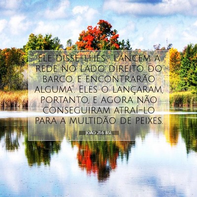 João 21:6 Versículo Bíblico Explicado