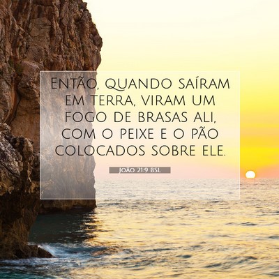 João 21:9 Versículo Bíblico Explicado