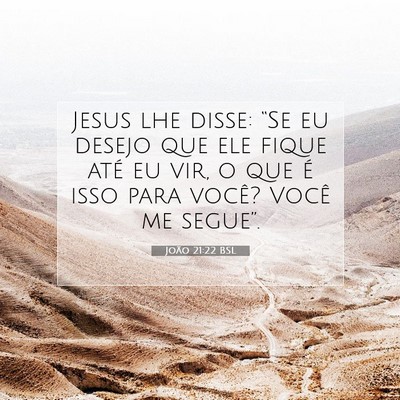 João 21:22 Versículo Bíblico Explicado
