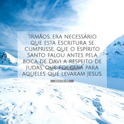 Atos 1:16 Versículo Bíblico Explicado