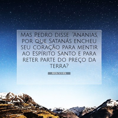 Atos 5:3 BSL Imagem do Versículo Bíblico