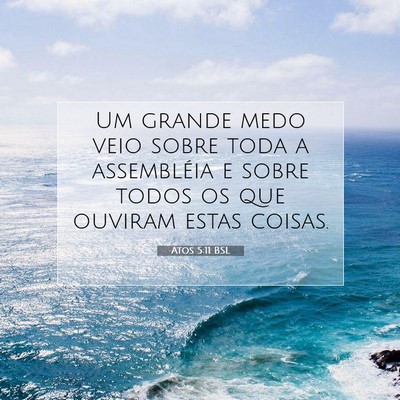 Atos 5:11 BSL Imagem do Versículo Bíblico