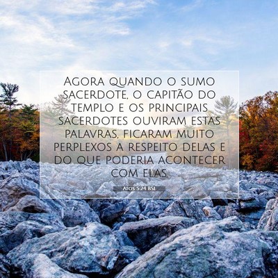 Atos 5:24 Versículo Bíblico Explicado