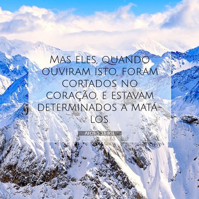 Atos 5:33 BSL Imagem do Versículo Bíblico