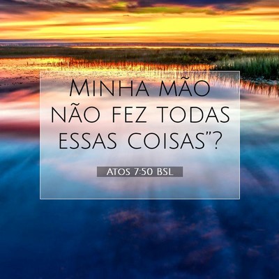 Atos 7:50 Versículo Bíblico Explicado