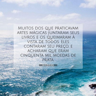 Atos 19:19 BSL Imagem do Versículo Bíblico