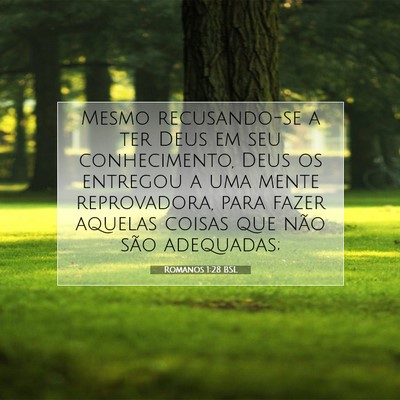 Romanos 1:28 Versículo Bíblico Explicado