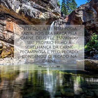 Romanos 8:3 BSL Imagem do Versículo Bíblico