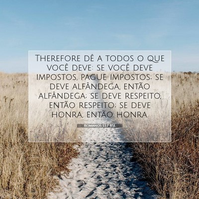 Romanos 13:7 Versículo Bíblico Explicado