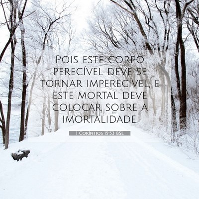 1 Coríntios 15:53 BSL Imagem do Versículo Bíblico