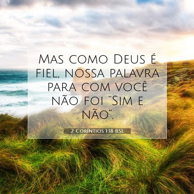2 Coríntios 1:18 Versículo Bíblico Explicado
