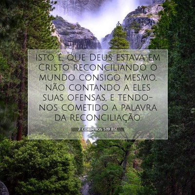 2 Coríntios 5:19 BSL Imagem do Versículo Bíblico