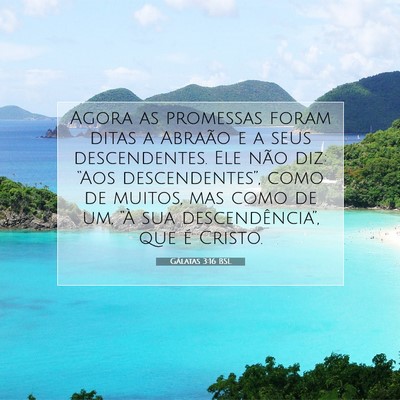 Gálatas 3:16 BSL Imagem do Versículo Bíblico