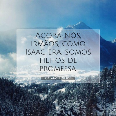 Gálatas 4:28 BSL Imagem do Versículo Bíblico