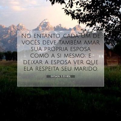Efésios 5:33 BSL Imagem do Versículo Bíblico