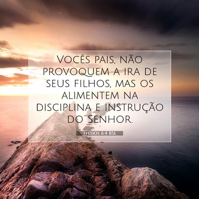 Efésios 6:4 BSL Imagem do Versículo Bíblico